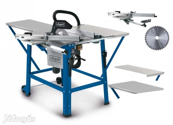 Asztali fűrész TS310 Scheppach 400V - 83mm vágási magasság | Csúszó