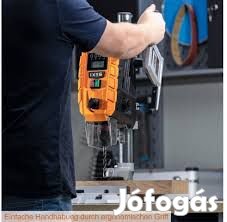 Asztali fúró 710 W lézer + LED 2 sebességes 13 mm-es fúrótokmány