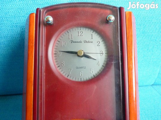 Asztali ingaóra elemes Francis Delon