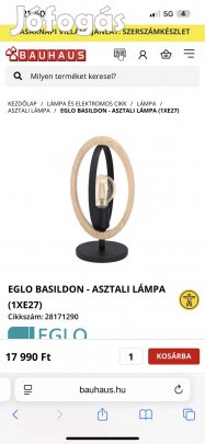 Asztali lámpa  ikea
