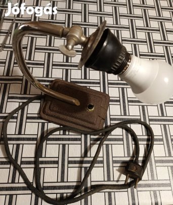 Asztali lámpa, műhely lámpa retro