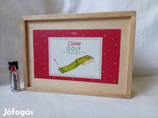 Asztali mini golfjáték
