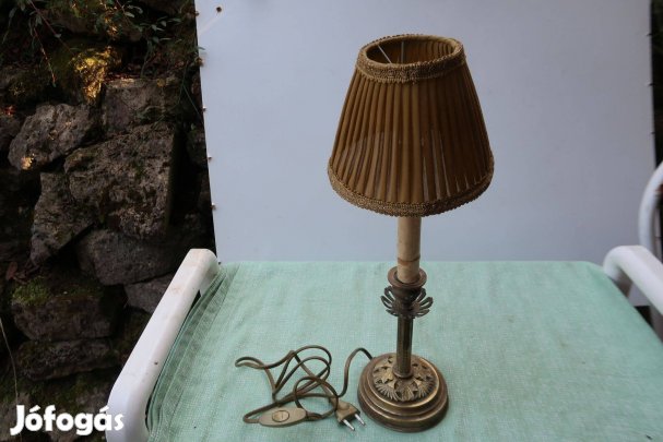 Asztali sárgaréz asztali régi hangulatlámpa