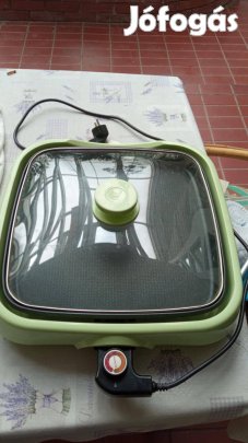 Asztali szögletes grillsütő 35 cm 7000 Ft