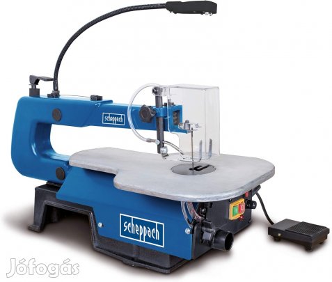 Asztalidekopir-Lombfűrész-Scheppach DECO-XL-lábkapcsolóval - 230-240V