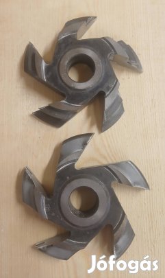 Asztalos kontraprofil marókés pár (marószerszám)