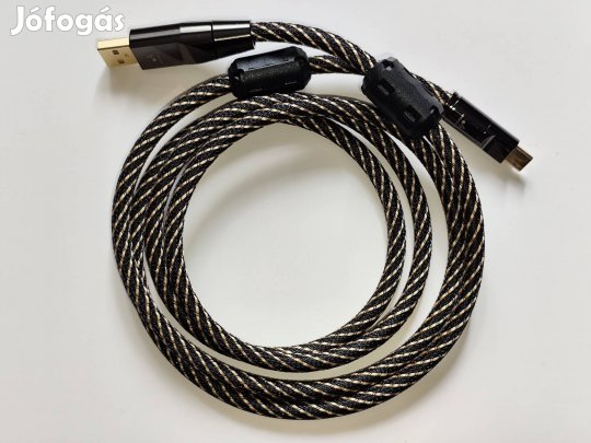 Ataudio (Canare) hifi USB-A to USB-C kábel 1.5 méter új