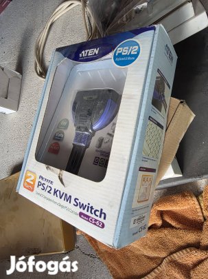Aten CS-62 PS/2 KVM kapcsolo