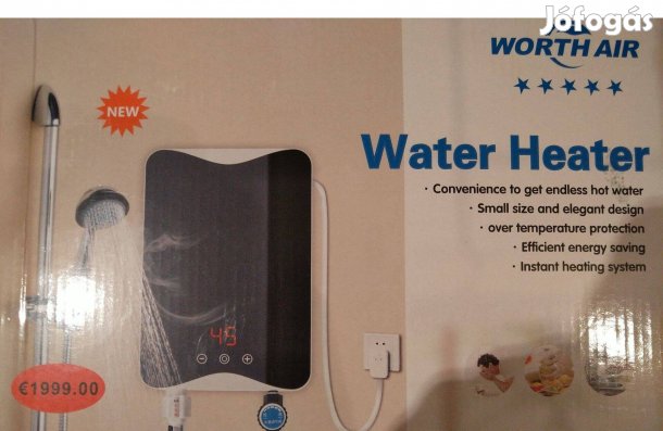 Átfolyós vízmelegítő