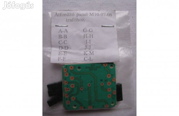 Átfordító panel ,M10-06-07-08 trafókhoz