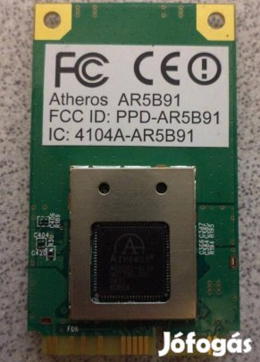 Atheros AR5B91 wifi kártya, Mini-PCI Express WiFi Adapter