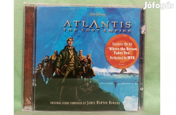 Atlantis/The Lost Empire - Filmzene CD. /űj,clippszes/