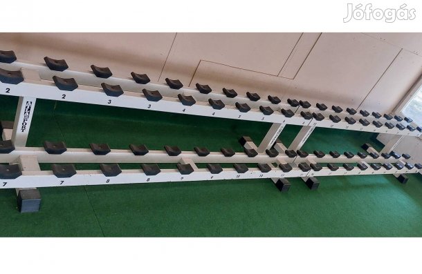 Atlas 9 pár és 10 pár férőhelyes egykezes súlytartó állvány