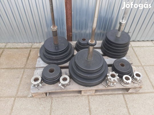 Atlas Vostok Vasil olimpiai súlyzókészlet verseny súly súlyzó