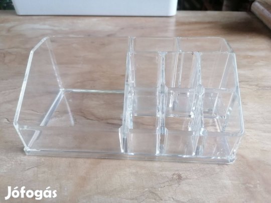 Átlátszó kozmetikai rendező eladó!