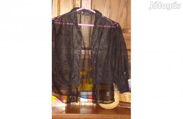 Átlátszó tüll felső 36-38-as, derékig érő - Új, Derékig ér