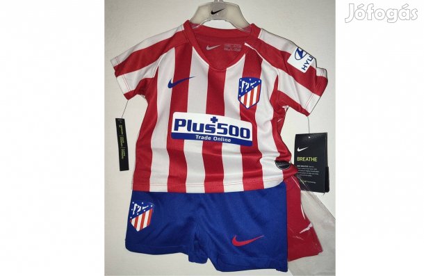 Atletico Madrid eredeti piros fehér Nike baby mez szett (65-70)