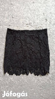 Atmosphere fekete csipke miniszoknya