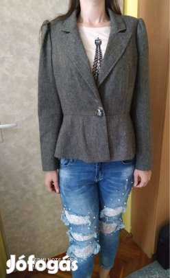 Atmosphere szürke divatos blézer