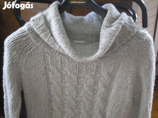 Atmosphere szürke női pulóver tunika M-es L-es M L