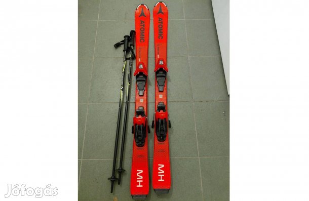 Atomic gyerek síléc (120cm) kötéssel és bottal eladó