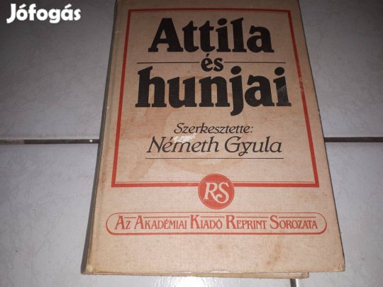 Attila és hunjai - Németh Gyula (1940-es kiadás)
