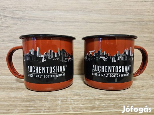 Auchentoshan whisky-s fém bögre