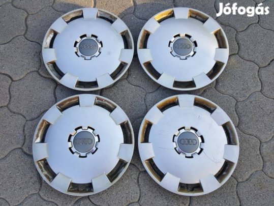 Audi 16" eredeti gyári dísztárcsa 4 db, külső átmérő 43, 5 cm