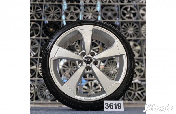 Audi 19 gyári alufelni felni, 5x112, 235/35 nyári gumi, A3 S3 (3619)