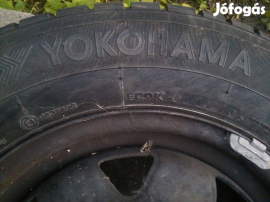 Audi 80 14" -os felni Yokohama téli gumival