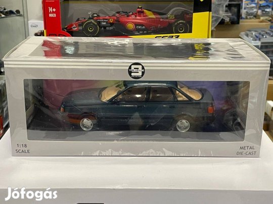Triple9 1:18 Audi 100 C3 Año de construcción 1989 lago azul verde metálico T9-1800350 modelo