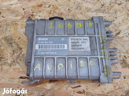 Audi 80 (1986-1996) 2.0 Benzines Motorvezérlő