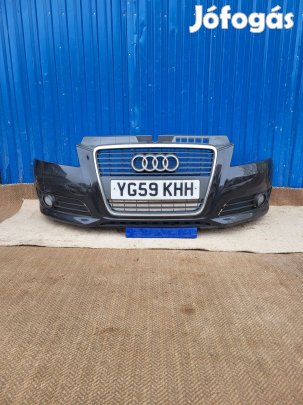 Audi A3 8P 2004-08 gyári S-Line első lökhárító fekete