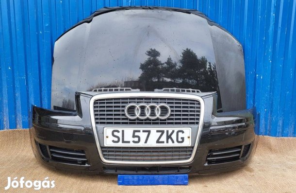 Audi A3 8P 2004-08 gyári motorháztető fekete