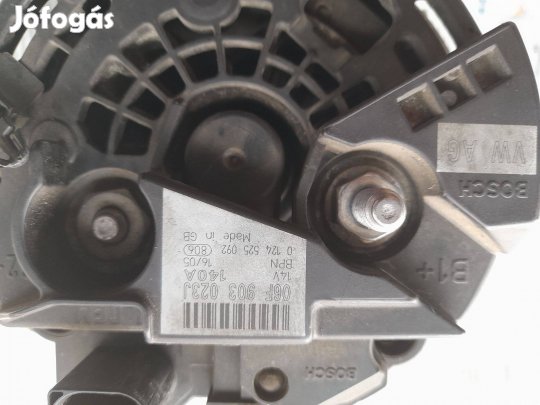 Audi A4,A6 2.0Tdi generátor eladó