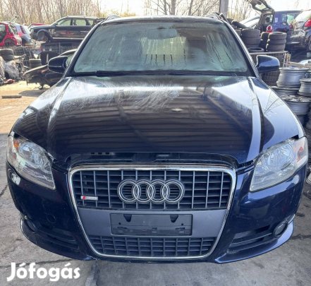 Audi A4 B7 lökhárító,sárvédő,homlokfal,lámpa,motorháztető