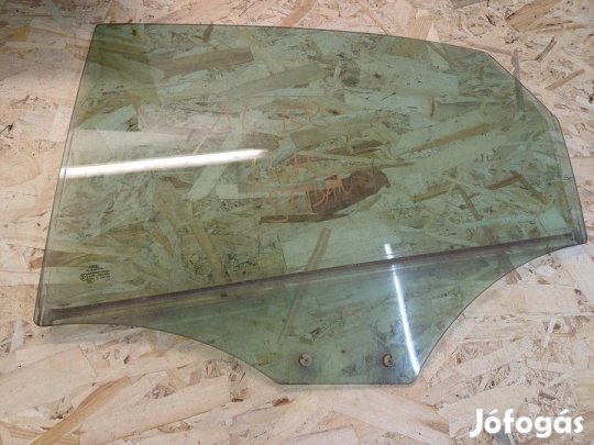 Audi A4 B8 Sedán (2008-2015) Bal Hátsó Ajtó Üveg