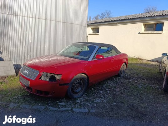 Audi A4 cabrio B6 2.4v6 alkatrészek stb...