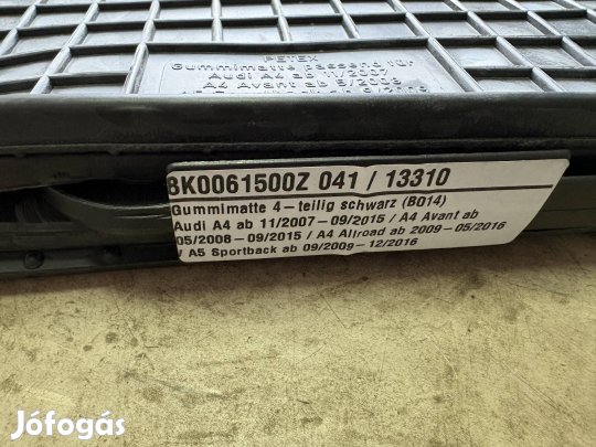 Audi A4 gumi szőnyeg-szett