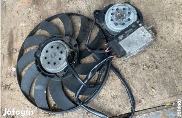 Audi A6 2.0 ventilátor vezérlővel együtt 4f0 959 501C02 garanciás