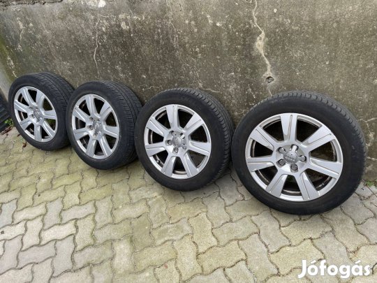 Audi A6 4F gyári alufelni garnitúra 7,5x17 ET45