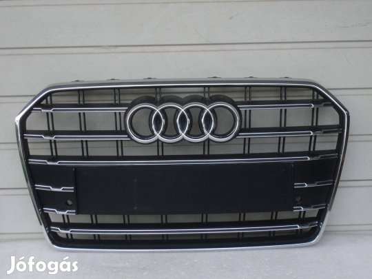 Audi A6 4G Gyári Hűtődíszrács 4G0853653T 2015-től Hibátlan