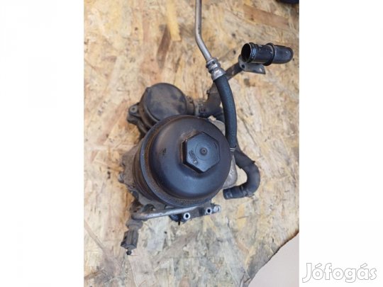 Audi A6 C6 4F ( 2004-2011) 3.0Tdi V6 Diesel Olajszűrőház Hűtővel