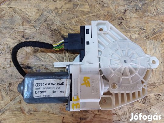 Audi A6 C6 4F ( 2004-2011) Jobb Első Ablakemelő Motor