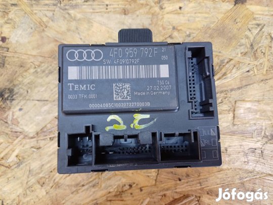 Audi A6 C6 4F ( 2004-2011) Jobb Első Ajtó Vezérlő Elektronika