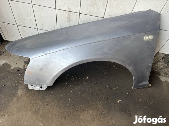 Audi A6 C6 4F bal sárvédő világos szürke 