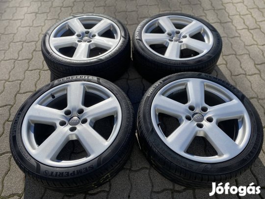 Audi A6 C6 gyári 18"-os alufelni szett 235/45R18 nyári gumikkal