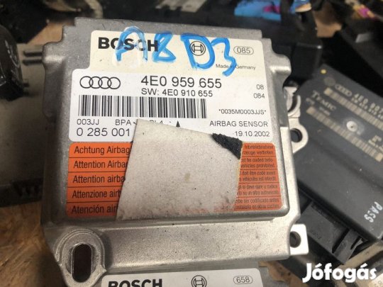 Audi A8 D3  (2002-2009)  Légzsák Vezérlő Elektronika