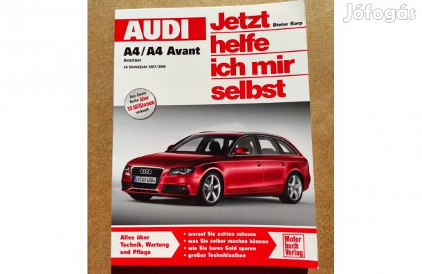 Audi A 4 Benzin kezelési javítási karbantartási könyv