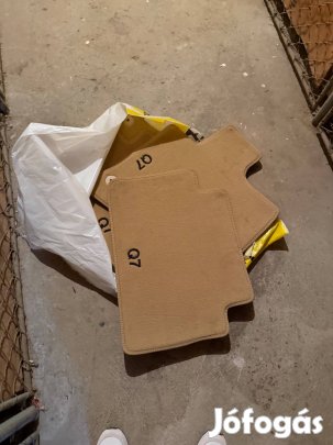 Audi Q7 4L bézs új szövetszőnyeg egyedi eladó